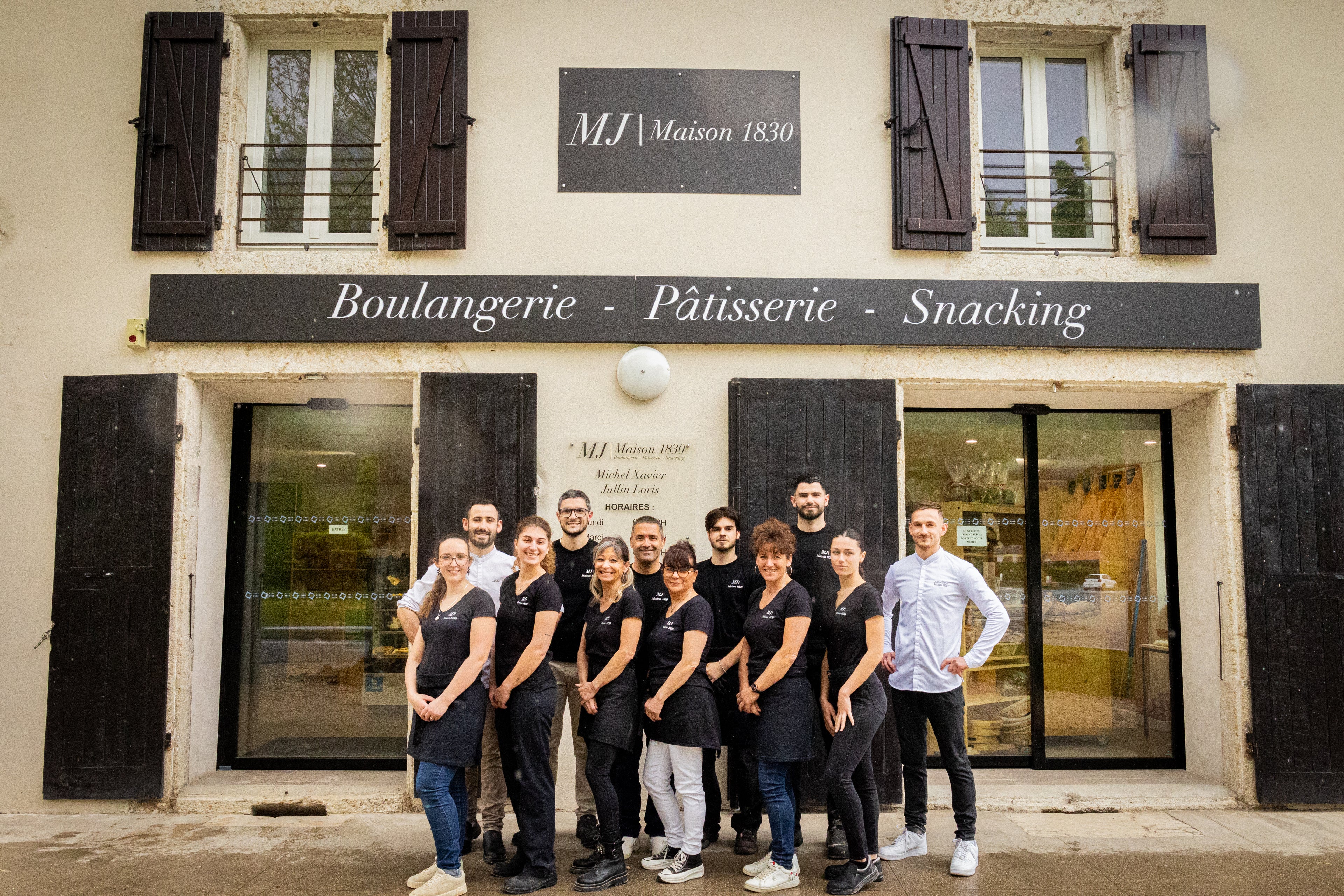 Maison 1830, boulangerie pâtisserie snacking à Saint-Joseph-de-Rivière et Meilleure Boulangerie des Alpes lors de la Meilleure Boulangerie de France